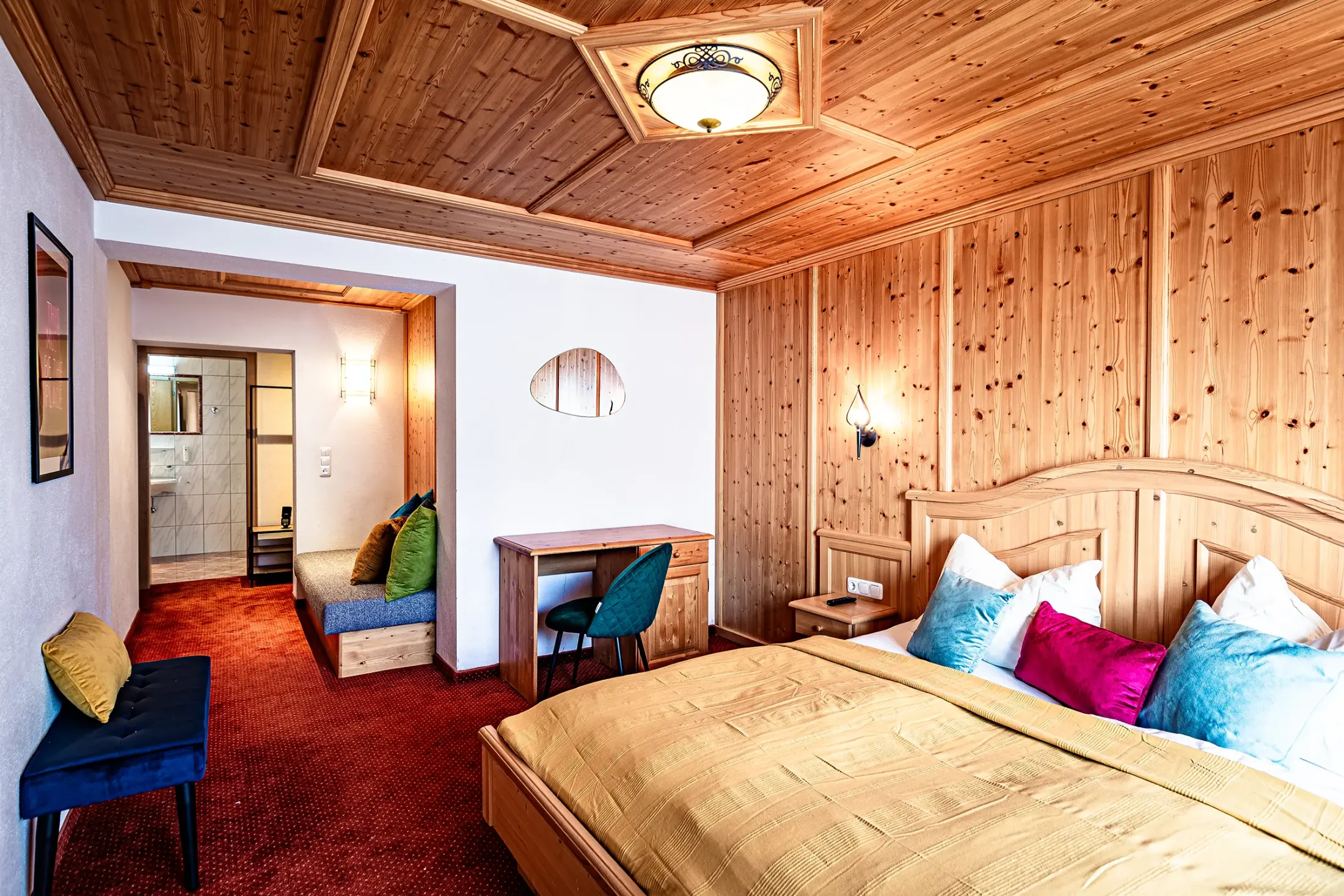Das Dorfgefühl Westendorf in Tirol. Pension mit Frühstück