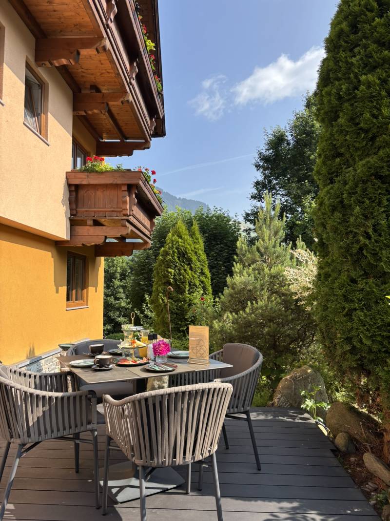 Das Dorfgefühl Terrasse